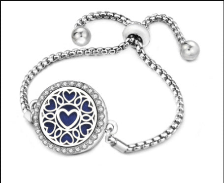 Bracelet Stainless Steel Perfume Locket