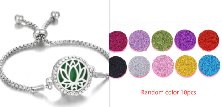 Bracelet Stainless Steel Perfume Locket