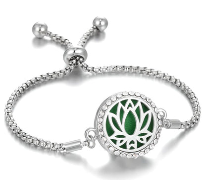 Bracelet Stainless Steel Perfume Locket