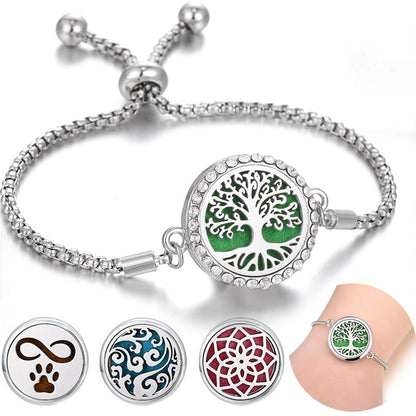 Bracelet Stainless Steel Perfume Locket